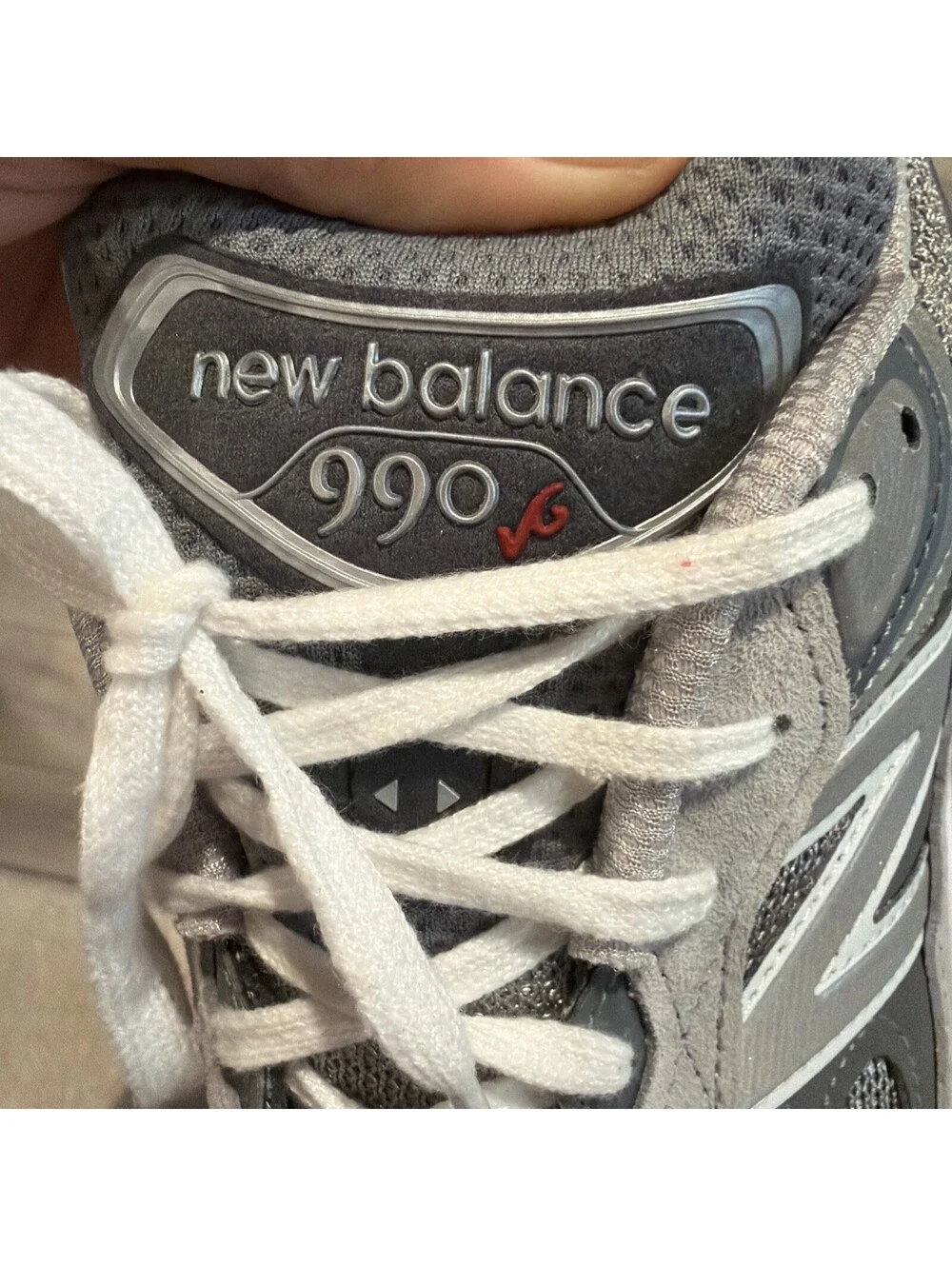 New Balance 990v6 Shoes Sneakers Made in USA Castlerock Grey Size Men’s 10